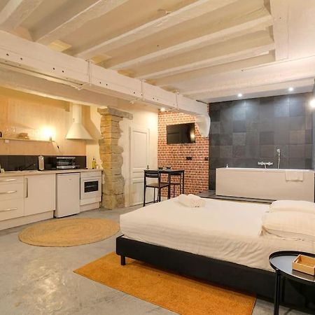 Industrial-Style Studio With Bathtub, Vieux-Lyon Ngoại thất bức ảnh